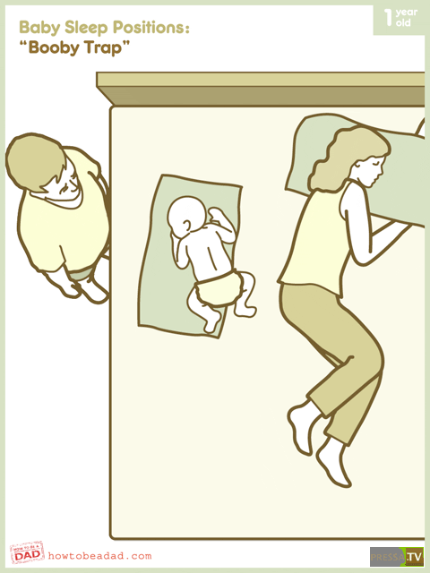 Позы ребенка во сне