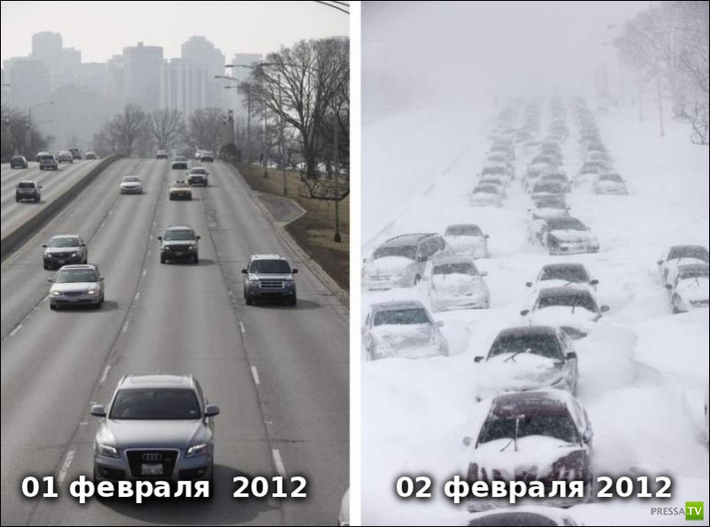 Зима в Чикаго