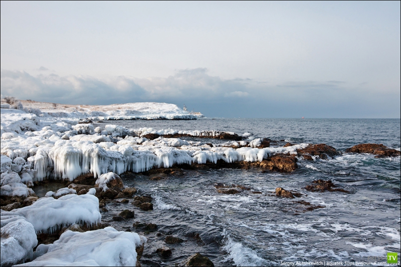 Ледяные гроты Черного моря