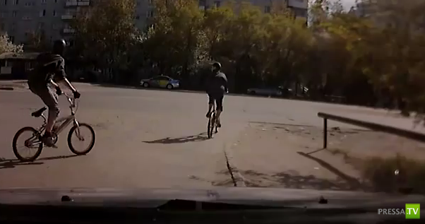 Велосипедист - нарушитель ПДД сбит... в Омске