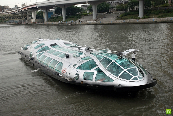 Японский речной трамвайчик (12 фото + видео) Японский речной трамвайчик (12 фото + видео)