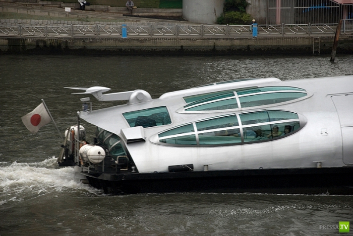 Японский речной трамвайчик (12 фото + видео) Японский речной трамвайчик (12 фото + видео)