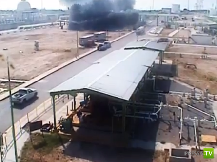 Взрыв на газохранилище предприятия Pemex в Мексике...