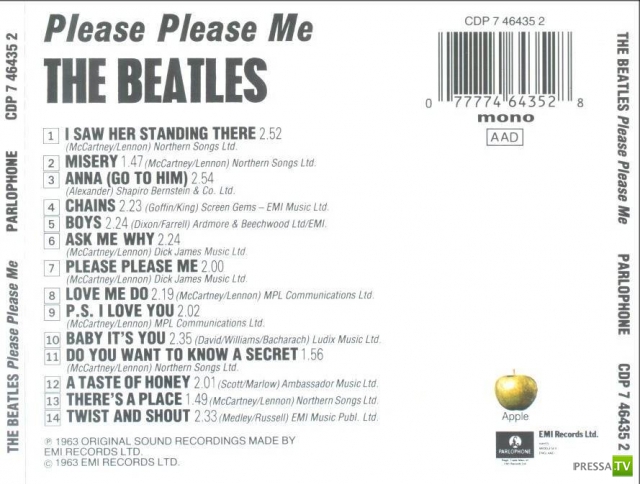 16  -    The Beatles (26  + )