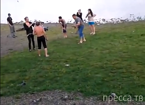 Боевые тридварасы против гопников (Красноярск)