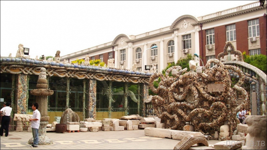 Фарфоровый дворец (Ci Fangzi) в китайском городе Тяньцзин (27 фото)