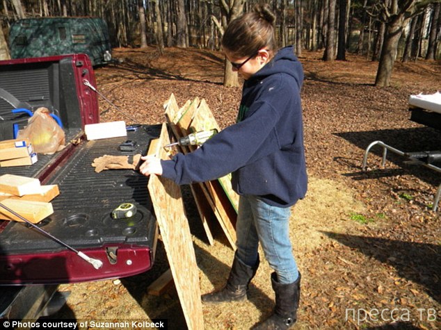 14-летняя американская школьница построила дом за 10 000 долларов (13 фото)