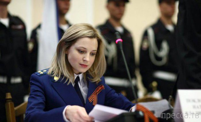 Интересные факты о Наталье Поклонской - прокуроре Крыма (10 фото)