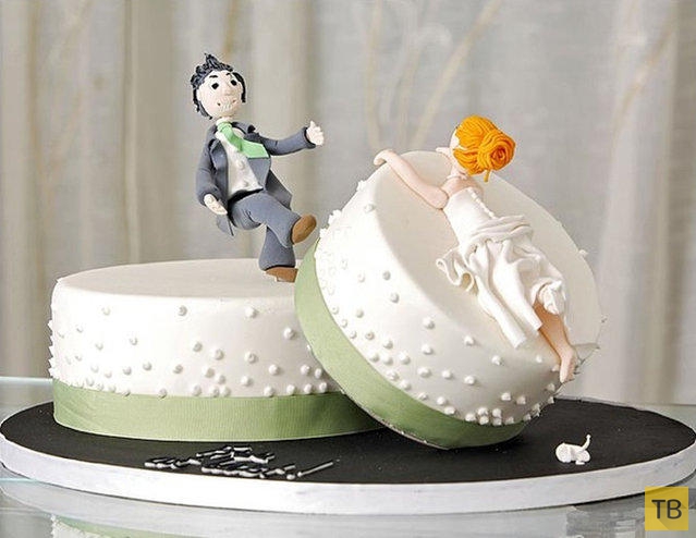 Торт на развод от Фэй Миллар (9 фото)