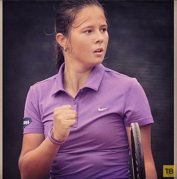 Дарья Касаткина - российская теннисистка, завоевавшая кубок "Роллан Гаррос" среди юниорок (20 фото)