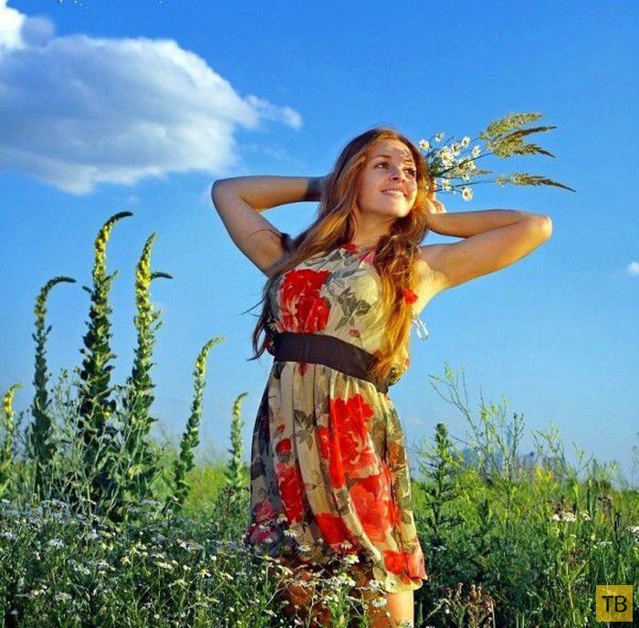 Натуральная красота славянских девушек (40 фото)