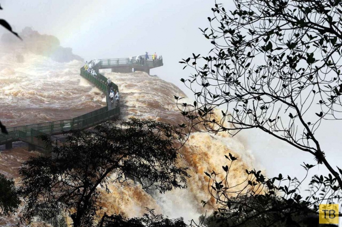 Знаменитые водопады Игуасу (12 фото)