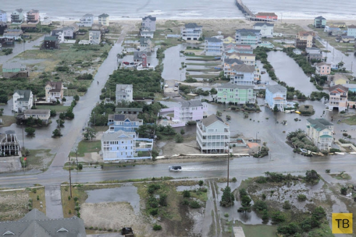 Ураган Артур на Восточном побережье США (11 фото)