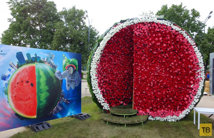 Moscow Flower Show - третий по счету фестиваль цветов, развлечений и положительных эмоций (10 фото)
