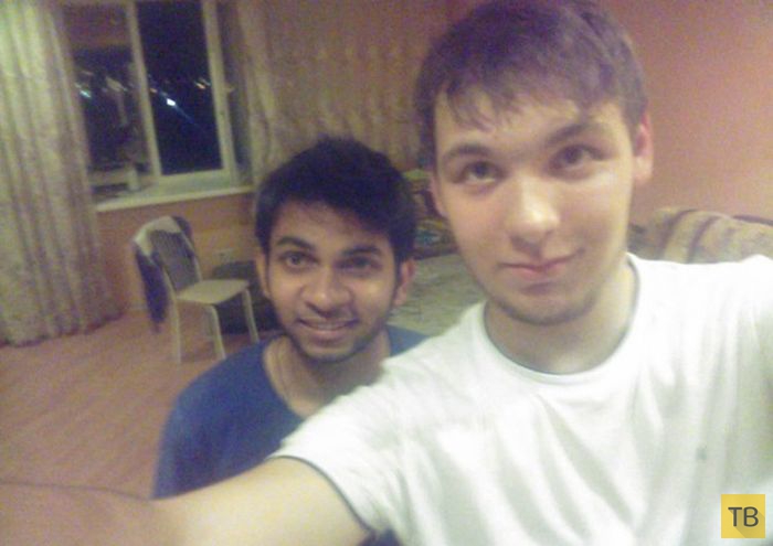 Студент из Индии в России (14 фото)