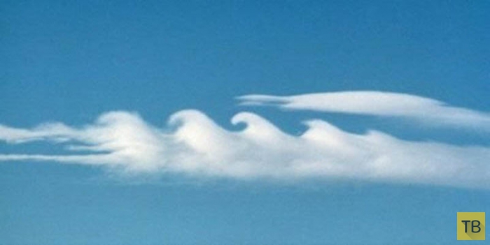 Необычные облака – неустойчивость Кельвина-Гельмгольца (11 фото + видео))