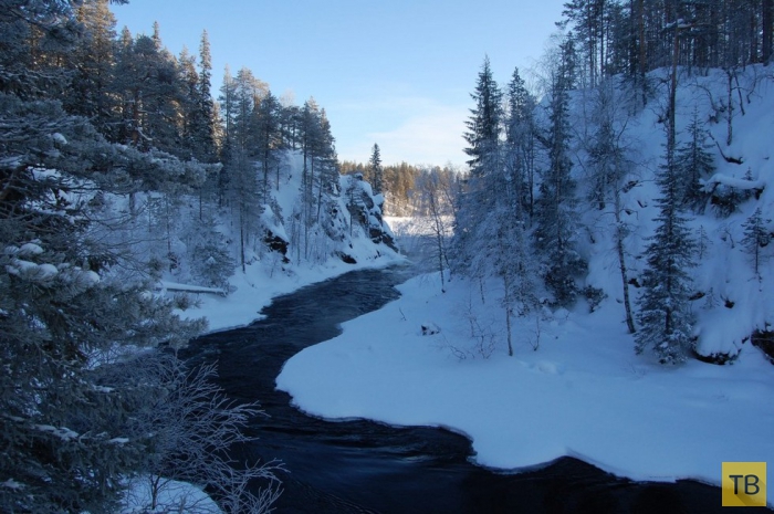 Оуланка — национальный парк в северной Финляндии (9 фото)