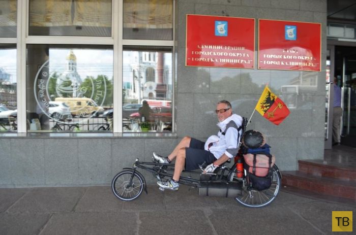 Известный американский велосипедист Рон Макгерити погиб в России (5 фото)