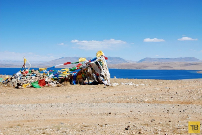 Озеро Манасаровар - священный водоем Тибета (11 фото)