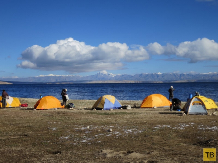 Озеро Манасаровар - священный водоем Тибета (11 фото)
