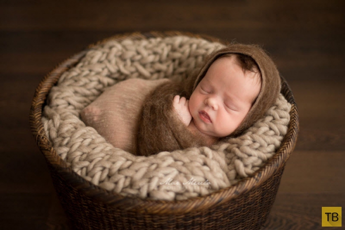 Замечательные и милые фотографии спящих младенцев от фотографа Tracy Raver (13 фото)