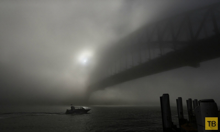 Города мира в тумане (10 фото)