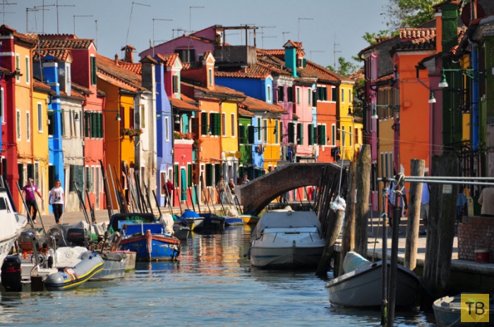 Радужный район Венеции: Бурано (10 фото)