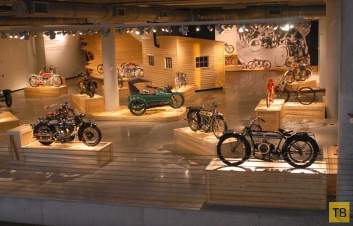 Музей мотоциклов Джорджа Барбера в Бирмингеме  (45 фото)