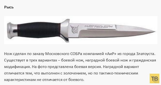 Эволюция русских боевых ножей (36 фото)