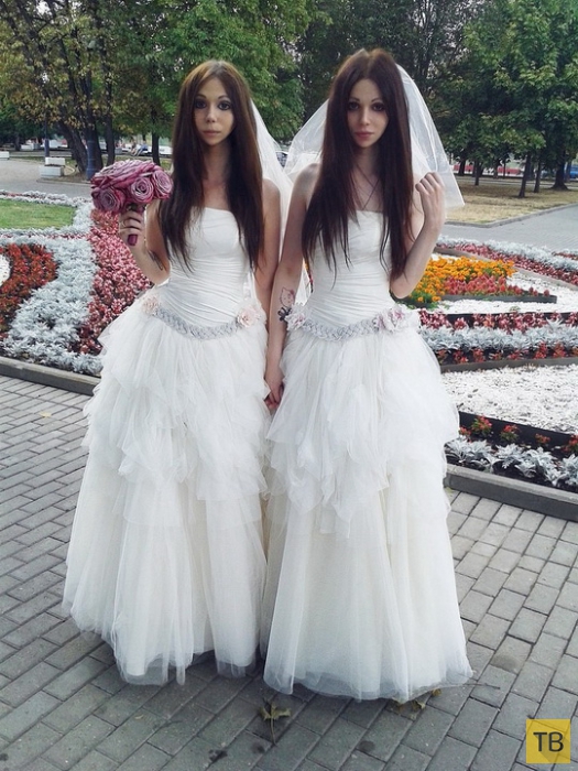 Необычная свадьба в Москве (10 фото)