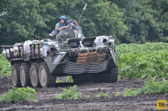 Самодельные броневики украинской армии (20 фото)