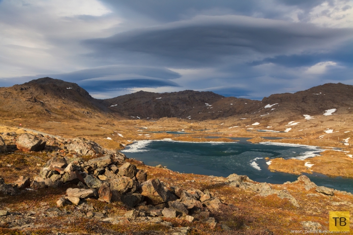 Самая северная точка Европы - норвежский мыс Нордкап (16 фото)