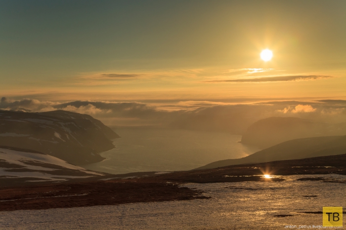 Самая северная точка Европы - норвежский мыс Нордкап (16 фото)