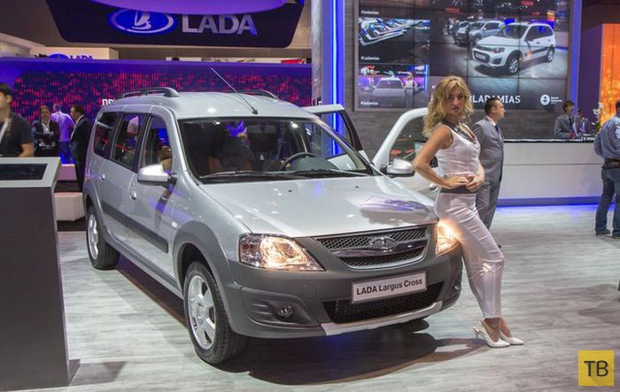 В Москве официально представлены Lada Vesta и Lada Xray (31 фото)