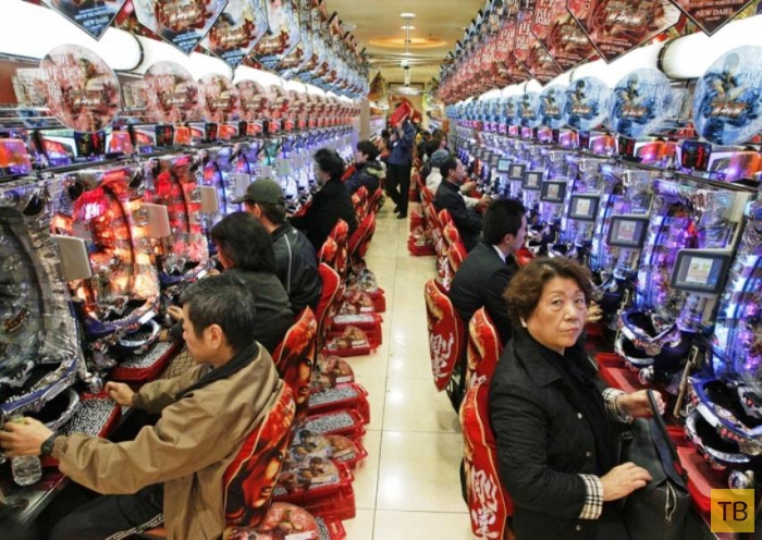 Новый вид игромании в Японии (25 фото)