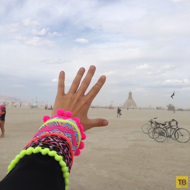 Ежегодный фестиваль Burning Man-2014 в американском штате Невада (52 фото)