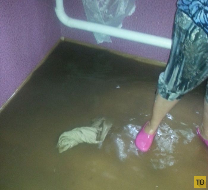 Наводнение в Ростове-на-Дону из-за сильного дождя (43 фото)