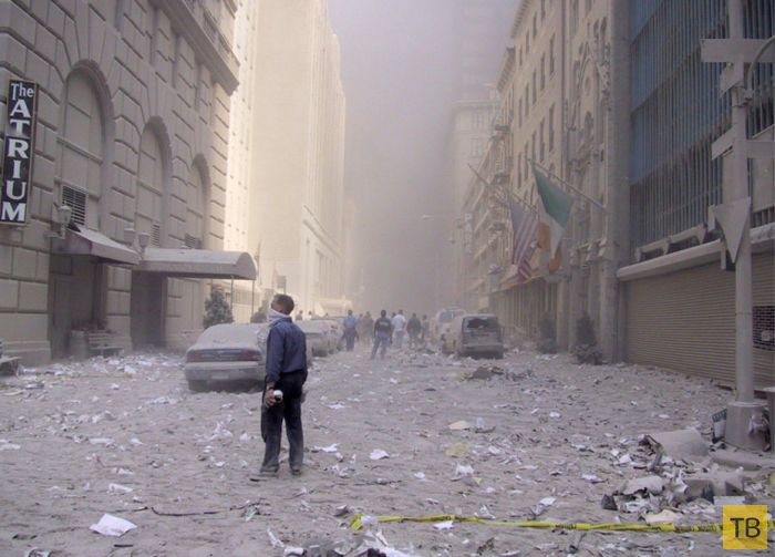 Трагические события 11 сентября 2001 года в США (60 фото)