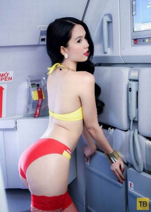 Реклама вьетнамского авиаперевозчика VietJet (7 фото + видео))