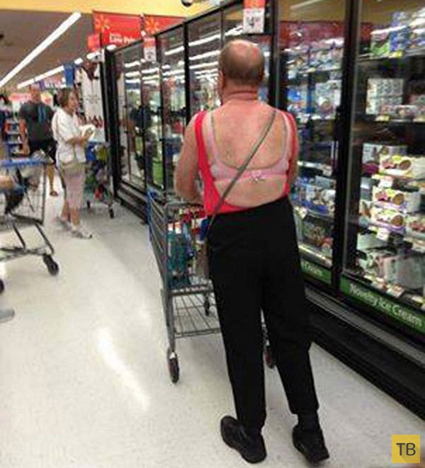Чудики в супермаркетах США (29 фото)