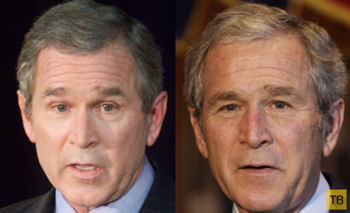 Как менялась внешность президентов США за срок правления (10 фото)
