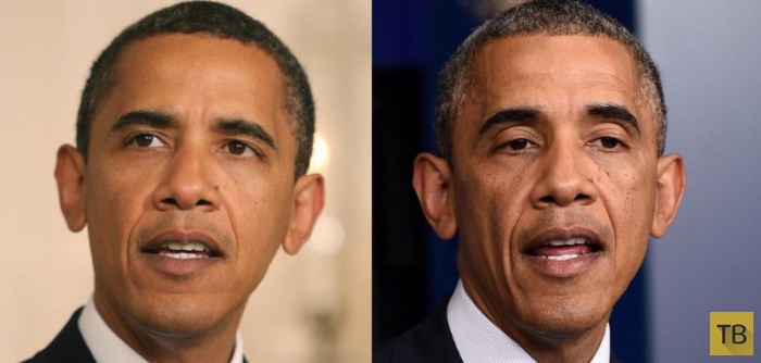 Как менялась внешность президентов США за срок правления (10 фото)