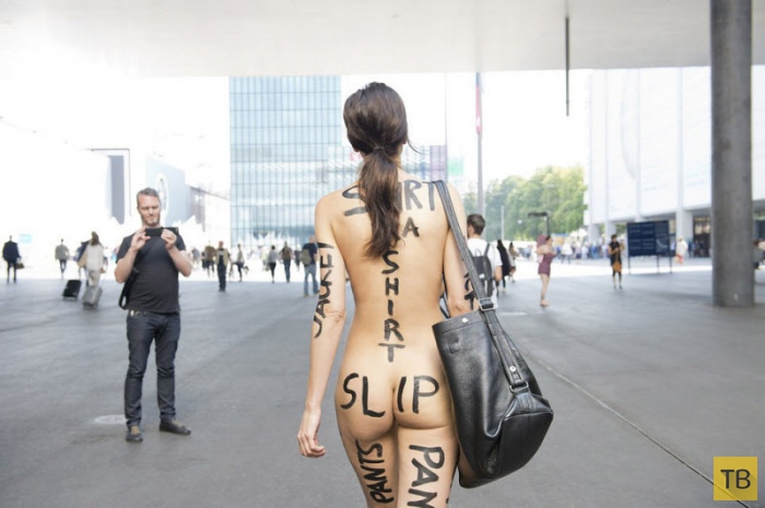 (18+) Швейцарская художница Milo Moir&#233; хочет освободить свой &#8203;ум (22 фото)