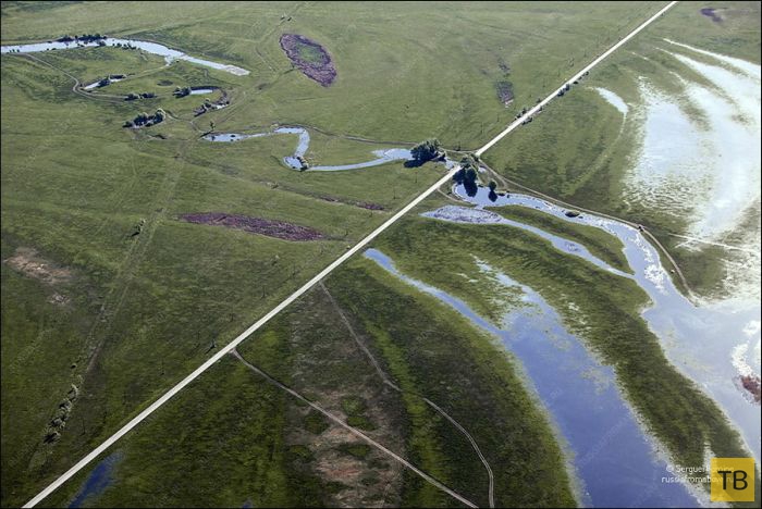 «Полет над Россией» - аэрофотоосъемка от Сергея Фомина (52 фото)