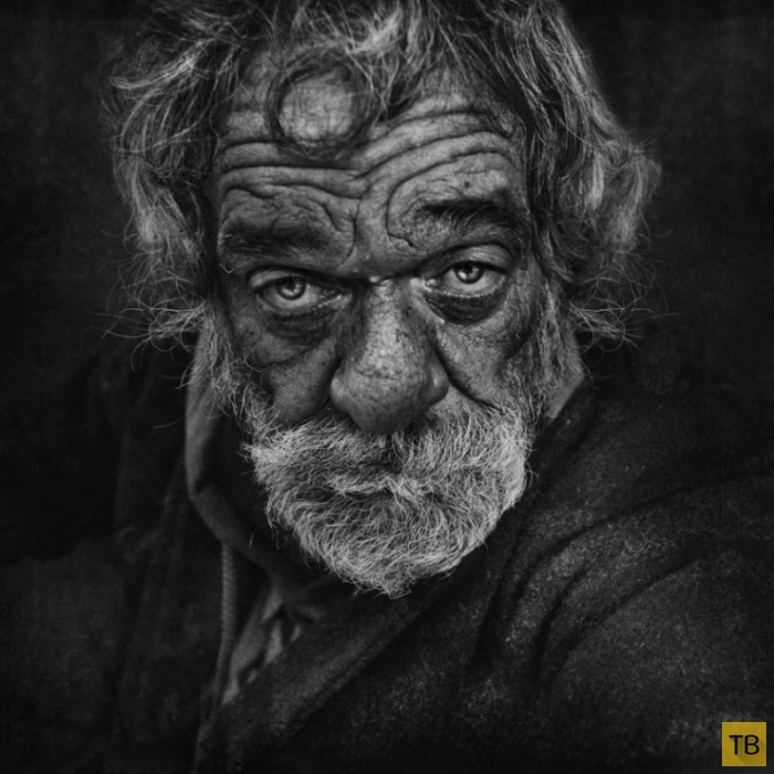 Портреты Ли Джеффриса: «Бездомные» (25 фото)