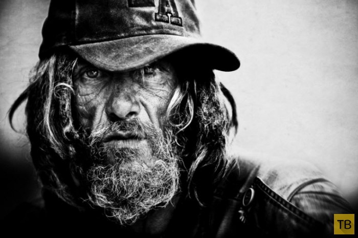 Портреты Ли Джеффриса: «Бездомные» (25 фото)