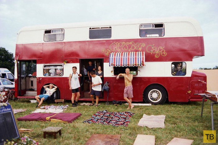 Кочевые рейв-вечеринки 90-х годов прошлого века (14 фото)