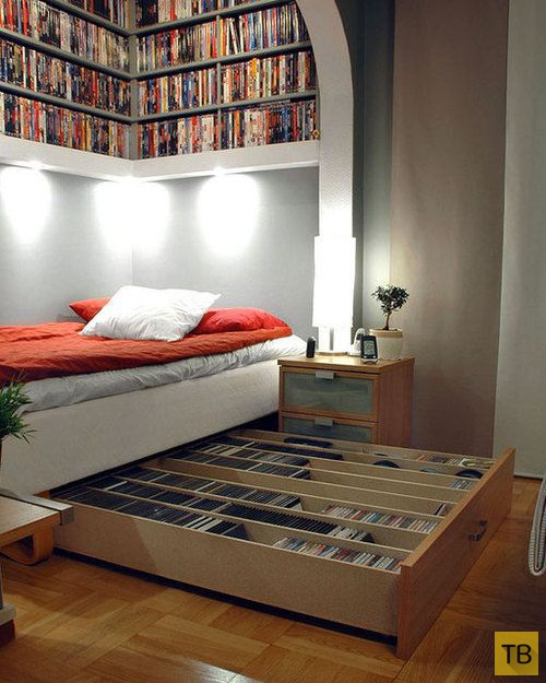 Блестящие идеи для маленькой спальни (16 фото)