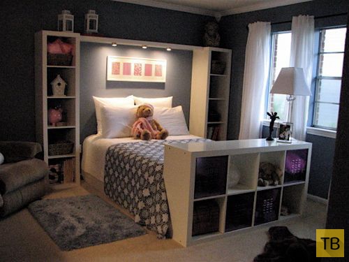 Блестящие идеи для маленькой спальни (16 фото)