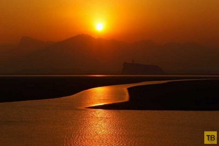 Озеро Поян: зловещее место Китая (9 фото)